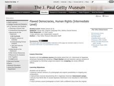 Flawed Democracies, Human Rights Lesson Plan Flawed Democracies, Human Rights Lesson Plan