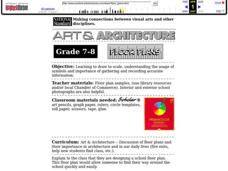 Floor Plans Lesson Plan Floor Plans Lesson Plan