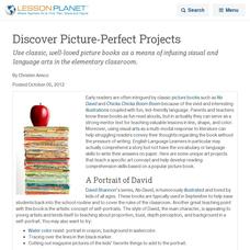 Discover Picture-Perfect Projects Lesson Planet Article Discover Picture-Perfect Projects Lesson Planet Article