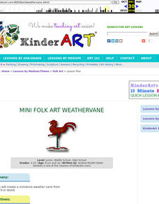 Folk Art Weather Vane Lesson Plan Folk Art Weather Vane Lesson Plan
