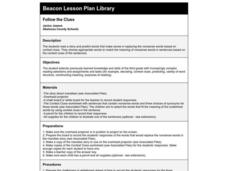Follow the Clues Lesson Plan Follow the Clues Lesson Plan