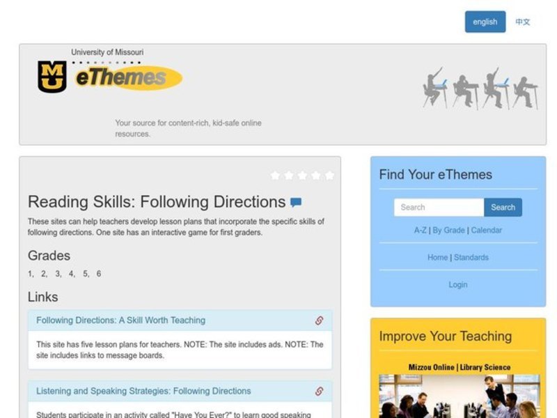 Following Directions Lesson Plan Following Directions Lesson Plan