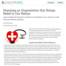 Honoring an Organization that Brings Relief to Our Nation Lesson Planet Article Honoring an Organization that Brings Relief to Our Nation Lesson Planet Article