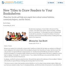 New Titles to Draw Readers to Your Bookshelves Lesson Planet Article New Titles to Draw Readers to Your Bookshelves Lesson Planet Article