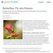 Butterflies: Fly into Science Lesson Planet Article Butterflies: Fly into Science Lesson Planet Article