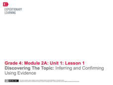 EngageNY Grade 4 ELA Module 2A, Unit 1: Building Background Knowledge: Life in Colonial America EngageNY Grade 4 ELA Module 2A, Unit 1: Building Background Knowledge: Life in Colonial America