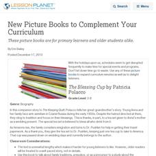 New Picture Books to Complement Your Curriculum Lesson Planet Article New Picture Books to Complement Your Curriculum Lesson Planet Article