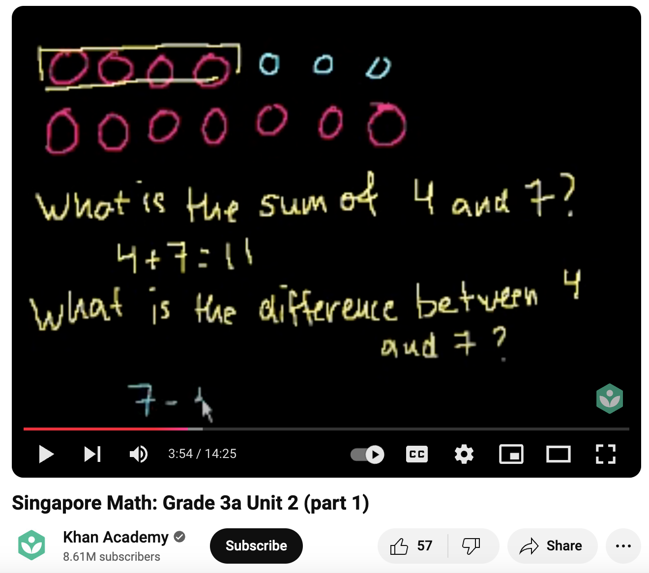 Singapore Math: Grade 3a, Unit 2 (Part 1) Instructional Video Singapore Math: Grade 3a, Unit 2 (Part 1) Instructional Video