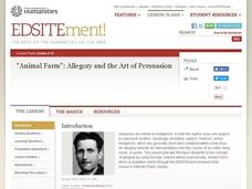 Animal Farm: Allegory and the Art of Persuasion Lesson Plan Animal Farm: Allegory and the Art of Persuasion Lesson Plan