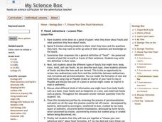 Fossil Adventure Lesson Plan Fossil Adventure Lesson Plan