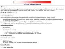 Fraction King Lesson Plan Lesson Plan Fraction King Lesson Plan Lesson Plan
