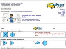 Fractions Worksheet Fractions Worksheet