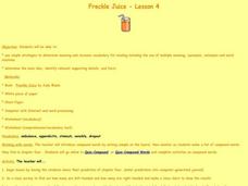 Freckle Juice Lesson Plan Freckle Juice Lesson Plan