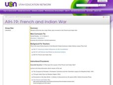 French and Indian War Lesson Plan French and Indian War Lesson Plan