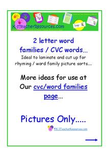 CVC Pictures Printables & Template CVC Pictures Printables & Template