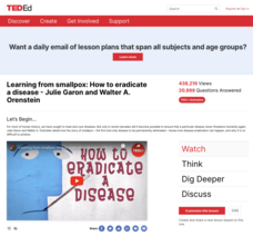 Learning from Smallpox: How to Eradicate a Disease Instructional Video Learning from Smallpox: How to Eradicate a Disease Instructional Video