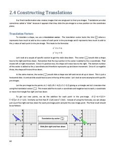 Constructing Translations Handout Constructing Translations Handout