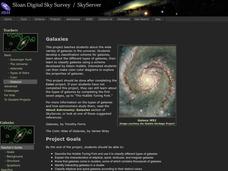 Galaxies Lesson Plan Galaxies Lesson Plan