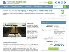 Bridging to Polymers: Thermoset Lab Activity Bridging to Polymers: Thermoset Lab Activity