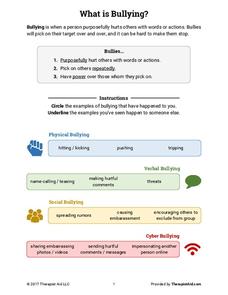 What is Bullying? Handout What is Bullying? Handout