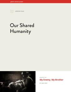 Our Shared Humanity Lesson Plan Our Shared Humanity Lesson Plan
