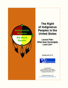 The Right of Indigneous Peoples in the United States Lesson Plan The Right of Indigneous Peoples in the United States Lesson Plan