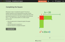 Completing the Square Interactive Completing the Square Interactive