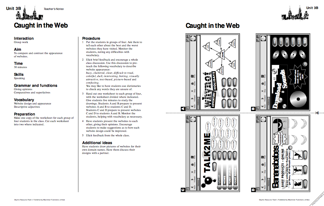 Computers: Caught in the Web Lesson Plan Computers: Caught in the Web Lesson Plan