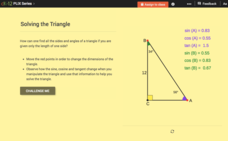 Pythagorean Theorem for Solving Right Triangles: Solving the Triangle Interactive Pythagorean Theorem for Solving Right Triangles: Solving the Triangle Interactive