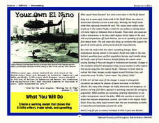 Your Own El Nino Activity Your Own El Nino Activity