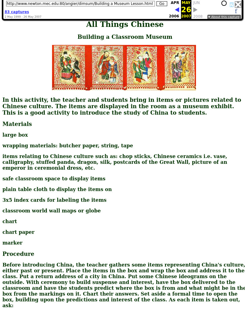 All Things Chinese Lesson Plan All Things Chinese Lesson Plan