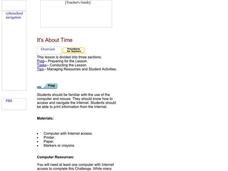 It's About Time: Olympics, Winter Sports, Math, Media, Time Zones Lesson Plan It's About Time: Olympics, Winter Sports, Math, Media, Time Zones Lesson Plan