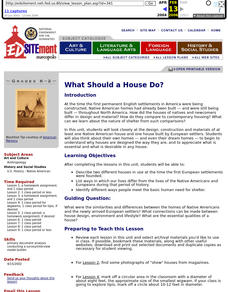 What Should a House Do? Lesson Plan What Should a House Do? Lesson Plan