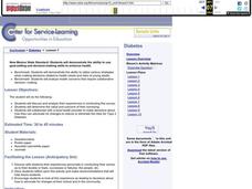 Diabetes Lesson Plan Diabetes Lesson Plan