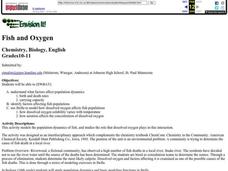 Fish and Oxygen Lesson Plan Fish and Oxygen Lesson Plan