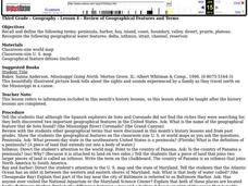 Geographical Features Lesson Plan Geographical Features Lesson Plan