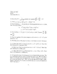 Discussion Sheet 2 Worksheet Discussion Sheet 2 Worksheet