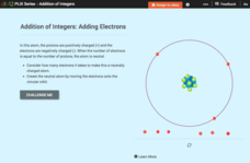 Addition of Integers: Adding Electrons Interactive Addition of Integers: Adding Electrons Interactive