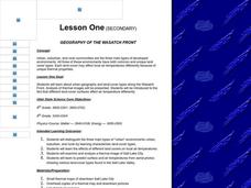 Geography of the Wasatch Front Lesson Plan Geography of the Wasatch Front Lesson Plan