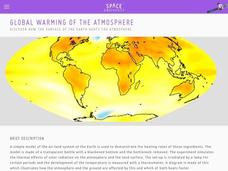 Global Warming of the Atmosphere Lesson Plan Global Warming of the Atmosphere Lesson Plan