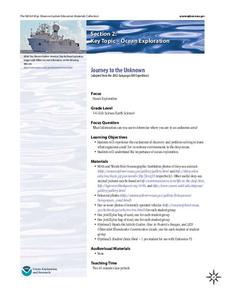 Journey to the Unknown Lesson Plan Journey to the Unknown Lesson Plan