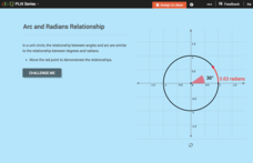 Conversion between Degrees and Radians: Arc and Radians Relationship Interactive Conversion between Degrees and Radians: Arc and Radians Relationship Interactive