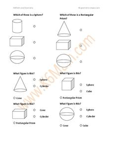 Geometric Figures Worksheet Geometric Figures Worksheet