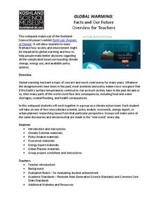 Global Warming: Facts and Our Future Activity Global Warming: Facts and Our Future Activity