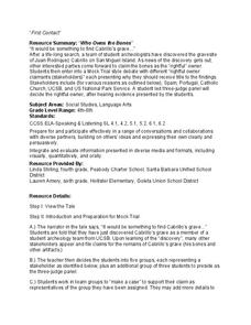 Who Owns the Bones Lesson Plan Who Owns the Bones Lesson Plan