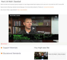Real-Life Math | Baseball Instructional Video Real-Life Math | Baseball Instructional Video