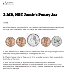 Jamir's Penny Jar Assessment Jamir's Penny Jar Assessment