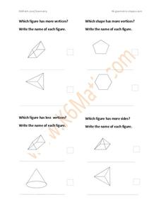 Geometric Shapes Worksheet Geometric Shapes Worksheet