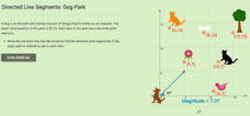 Directed Line Segments: Dog Park Interactive Directed Line Segments: Dog Park Interactive