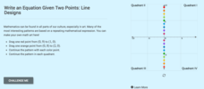 Graphs of Linear Functions: Line Designs Interactive Graphs of Linear Functions: Line Designs Interactive